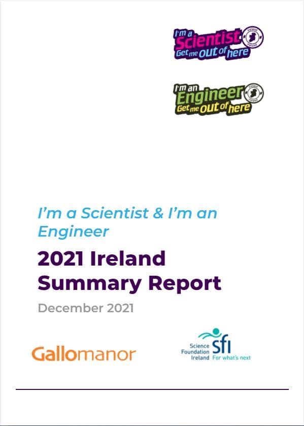 IAS IAE Ireland 2021 Summary Report Cover Page